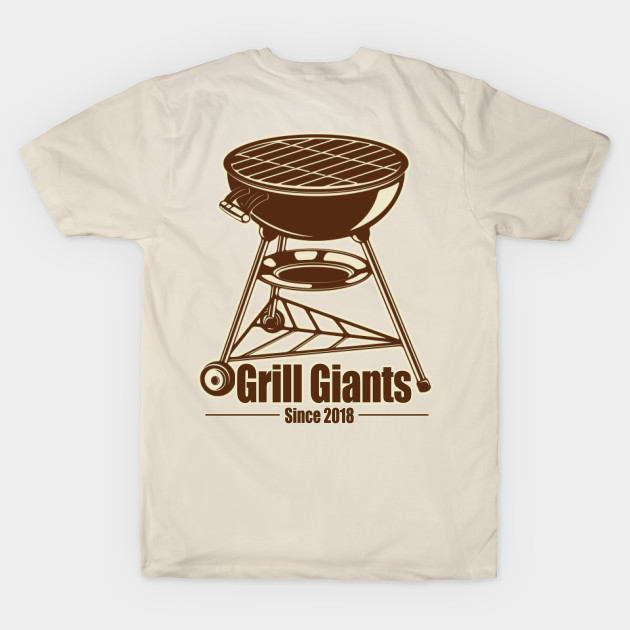 Grill Giants Retro T-shirt by Grill Giants